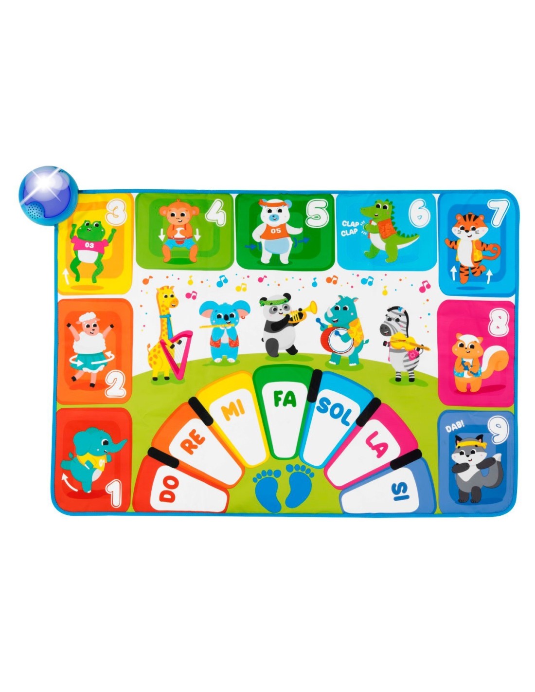 Alfombra musical Chicco para estimular el gateo en beb&eacute;s
